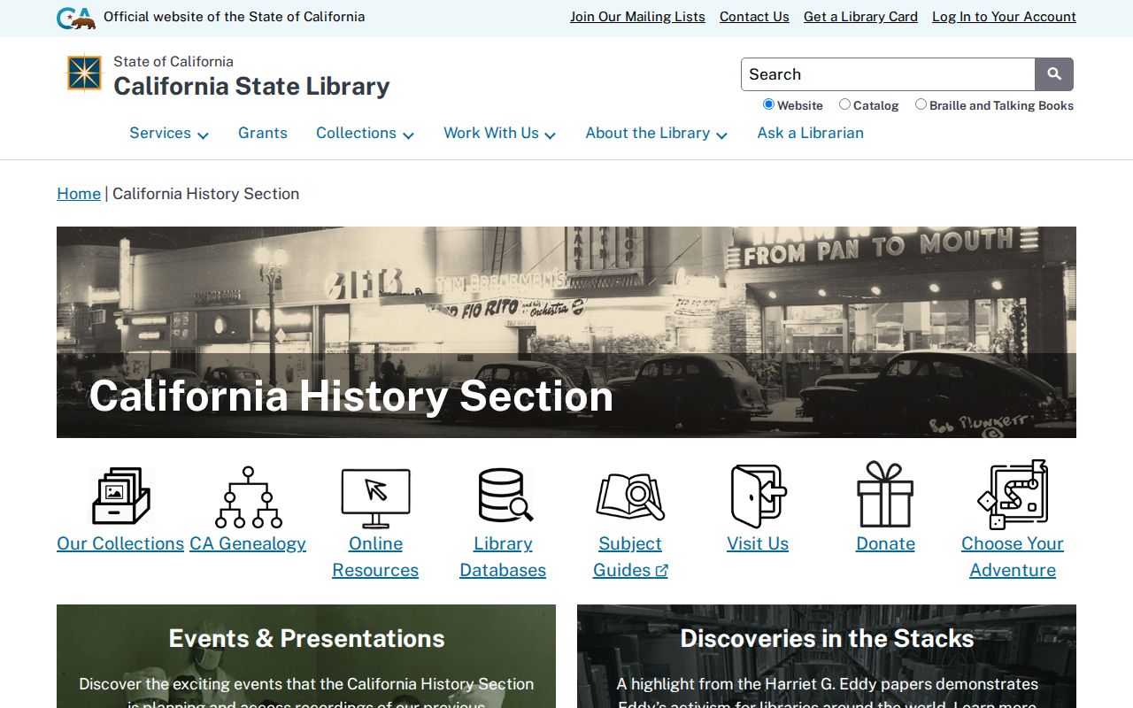 Hawthorne city directory holdings in the California State Library California History Section